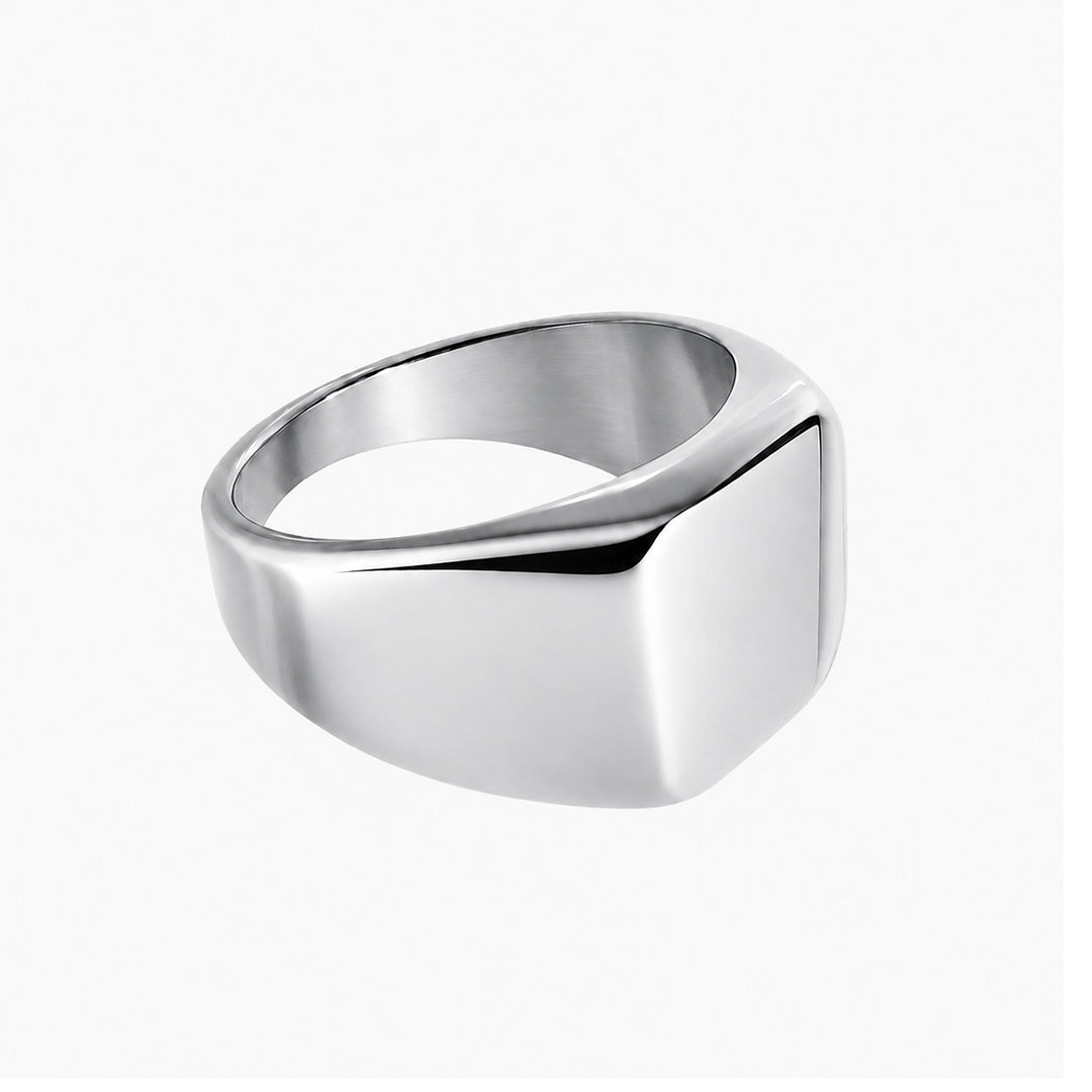Polerad ring i stål (316L-stål)