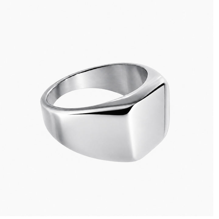 Polerad ring i stål (316L-stål)