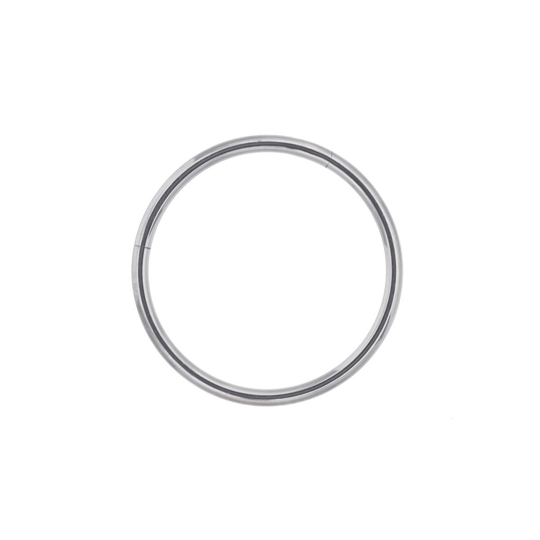 Gångjärnsring titan clicker piercingring 0,8mm (Titan G23)