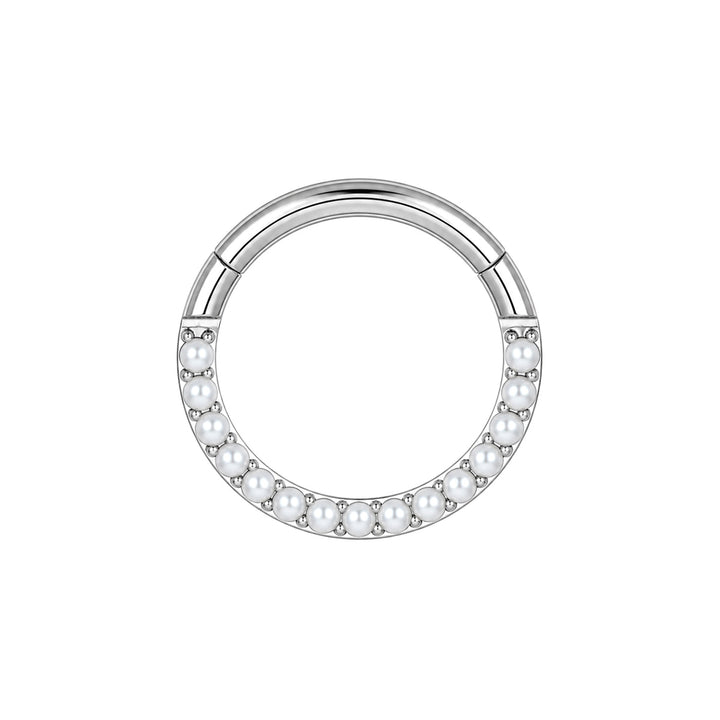 Helmi clicker saranallinen segmentti rengas 1,2 mm (Titaani G23)