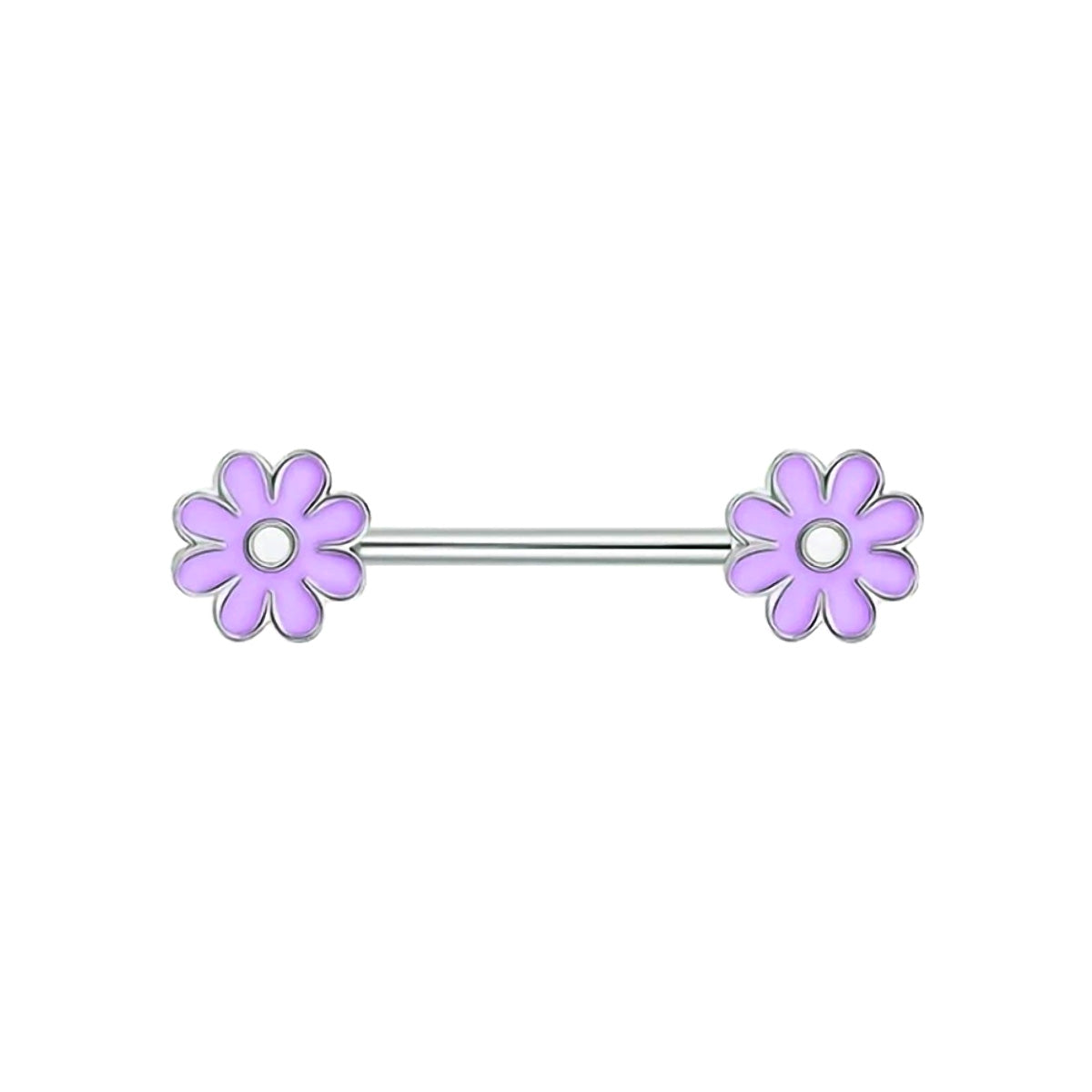 Colourful flower nipple bracelet 1.6mm (Steel 316L)