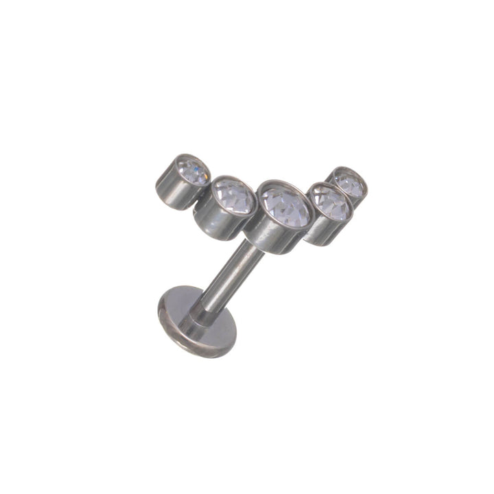 Kaareva viiden zirkonian rustokoru 1.2mm (Titaani G23)