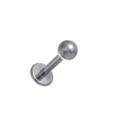 Labret-smyckestift 1,2 mm (titan G23)