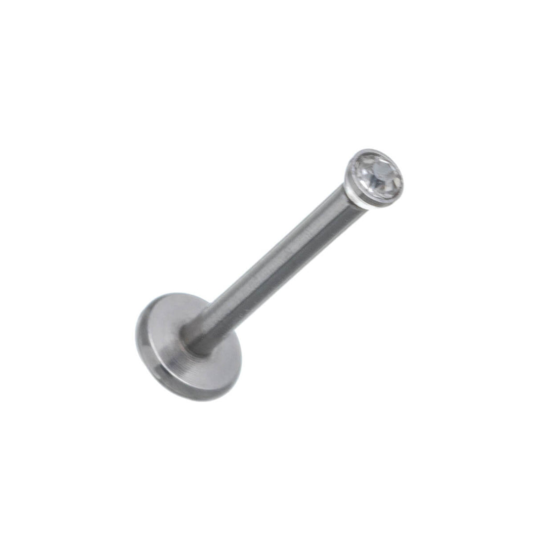 Kivellinen labret huulikoru 1.2mm (Teräs 316L)