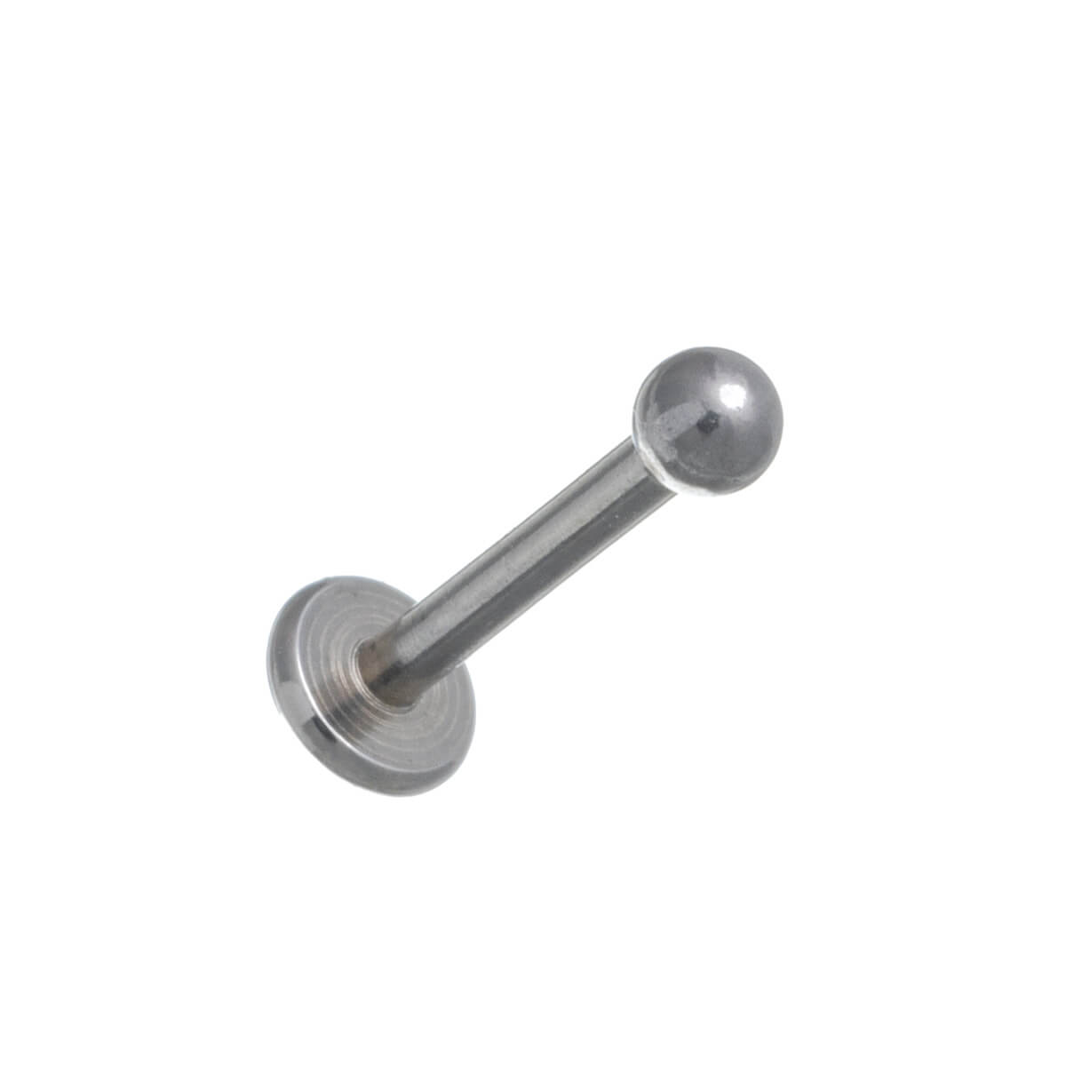 Labret lip tube with internal threads 1.2mm (Steel 316L)