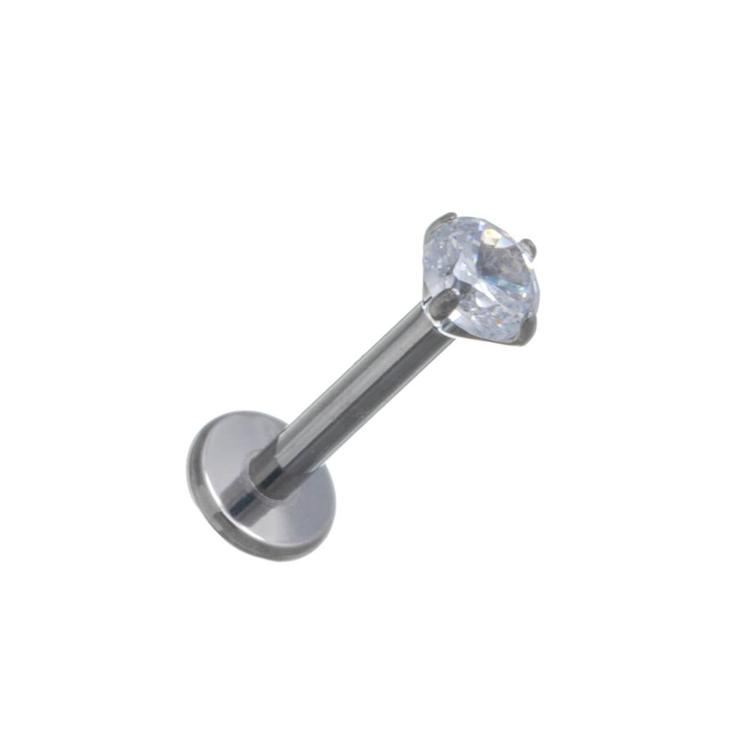 Labret zirkonia stony lip tube 1,2mm (Titan G23)