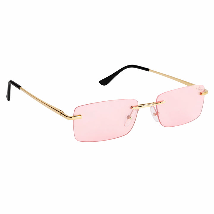 Kehyksettömät matalat suorakulmaiset aurinkolasit - Ninja.fi