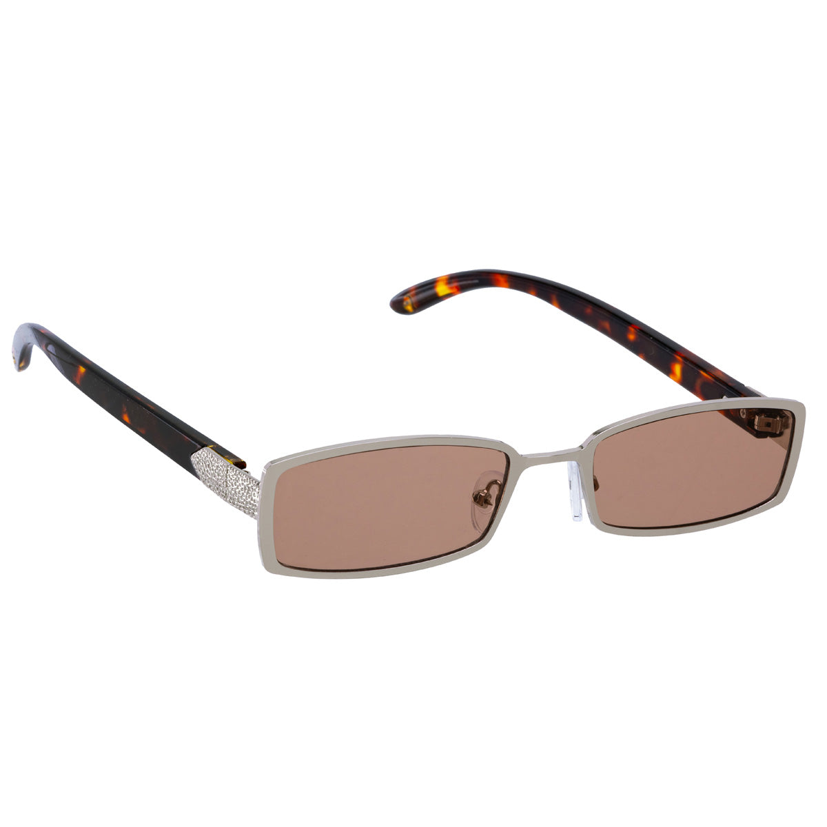 Narrow rectangular sunglasses
