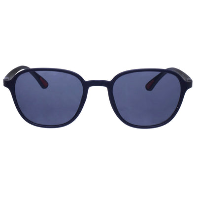 Slim round sunglasses with plastic frames