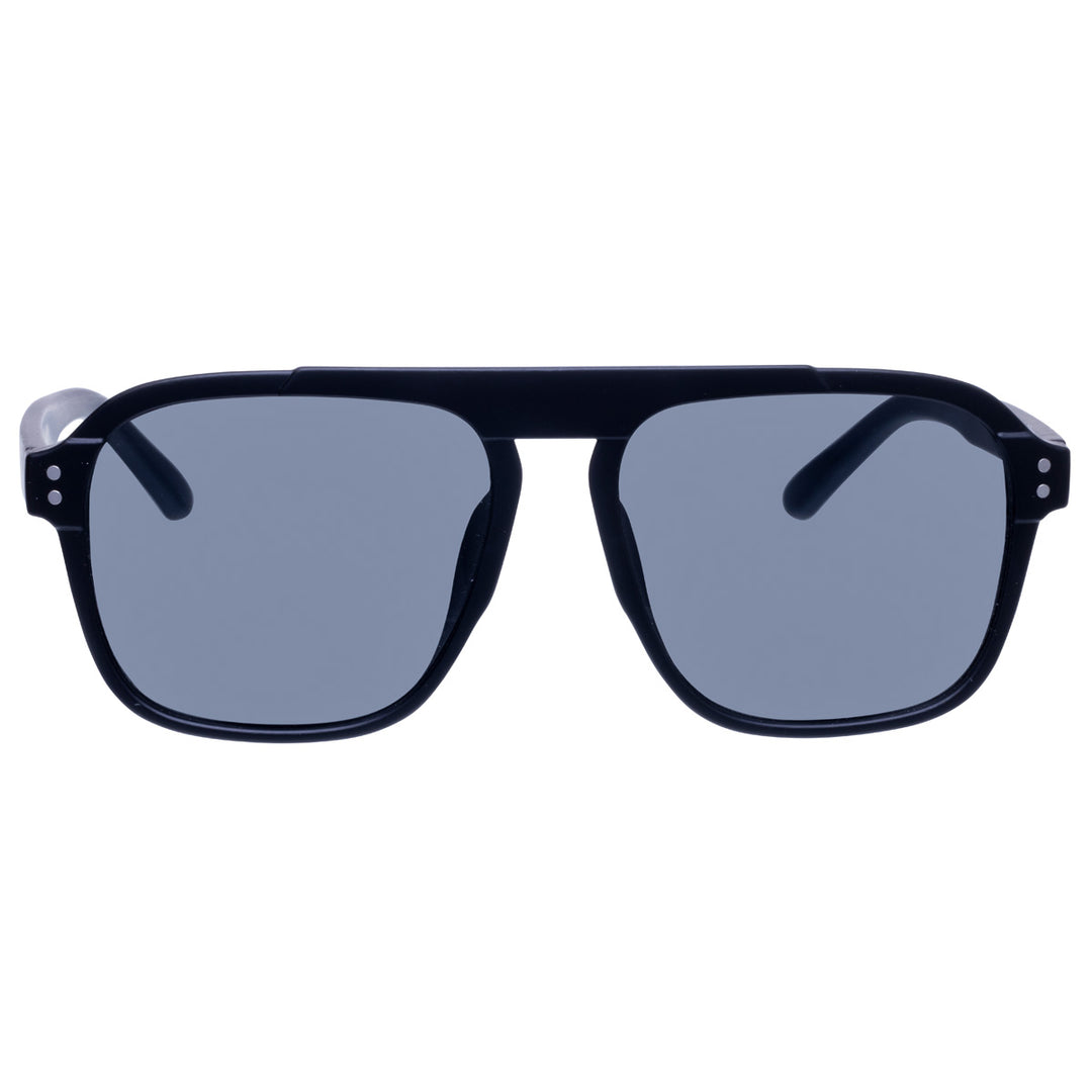 Angled aviator sunglasses flat top