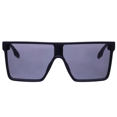 Angled flat top sunglasses
