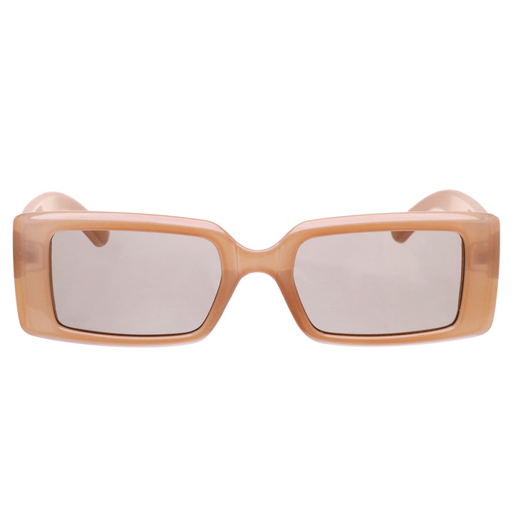 Low rectangular sunglasses