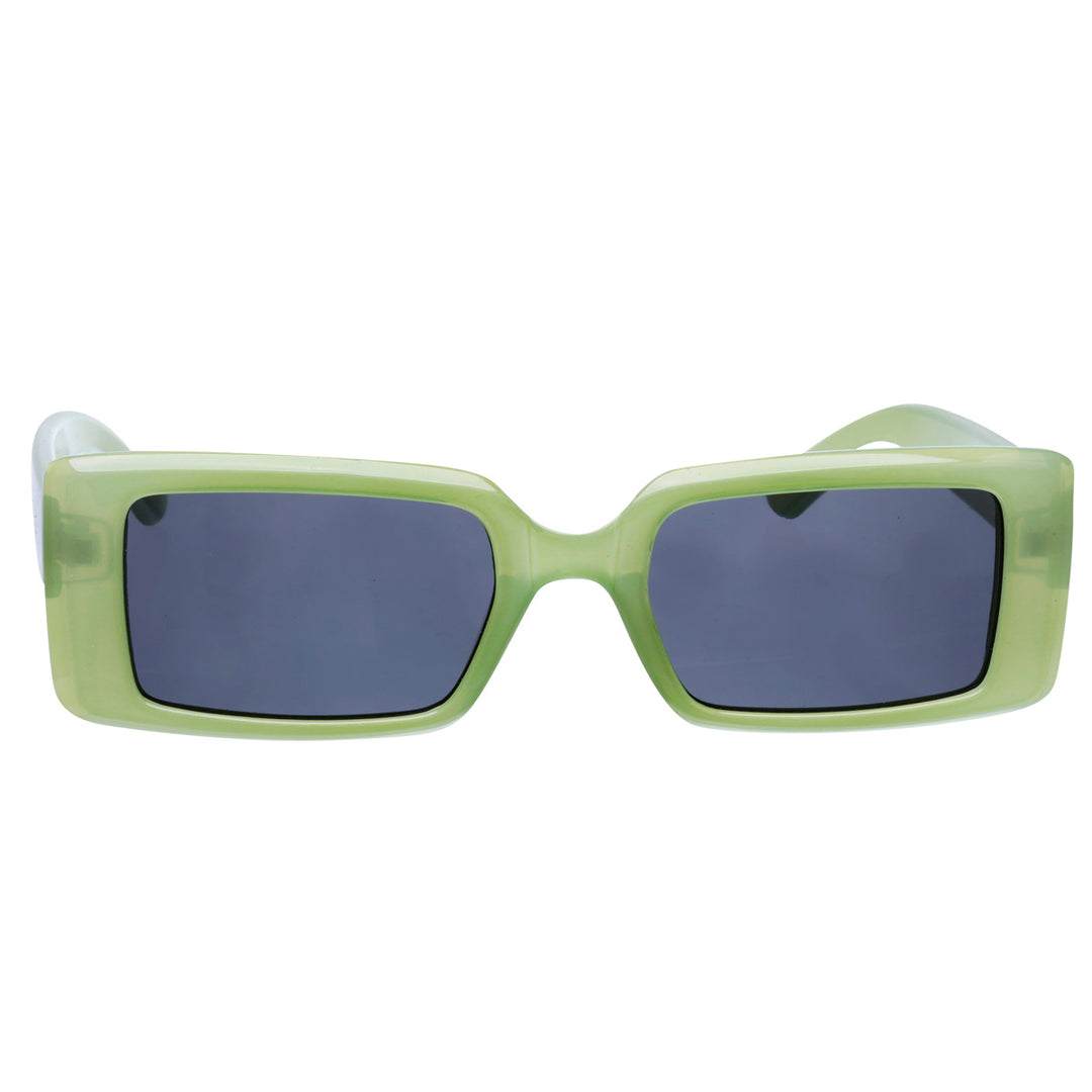 Low rectangular sunglasses