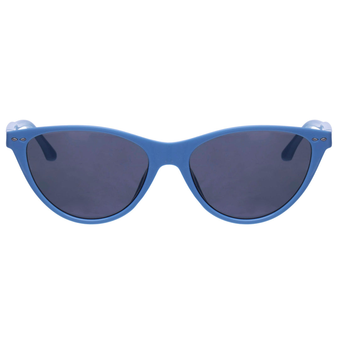 Cat-like round sunglasses