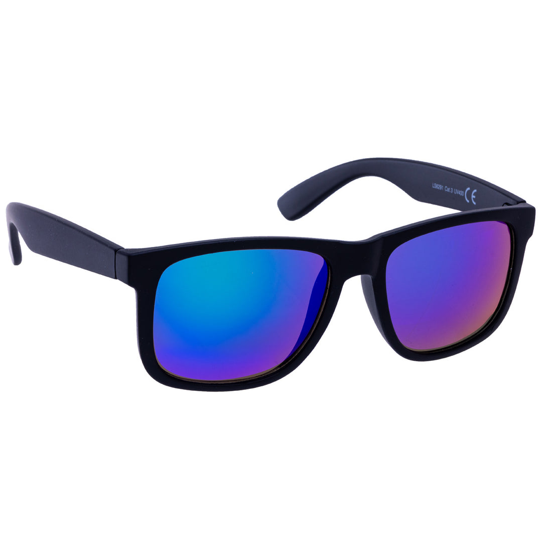 Matte finish traditional sunglasses for men