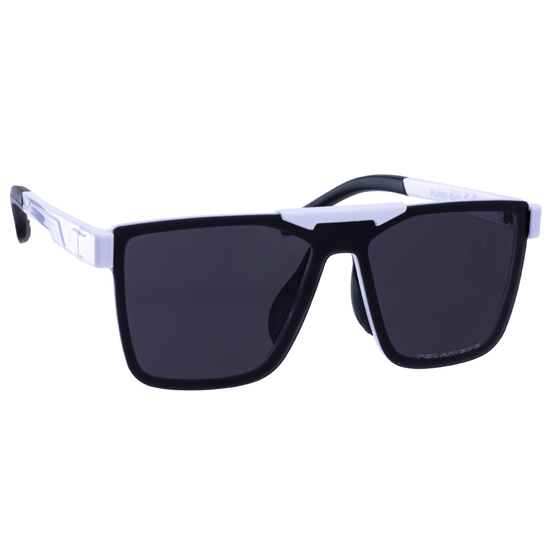 Polarised flat top sunglasses