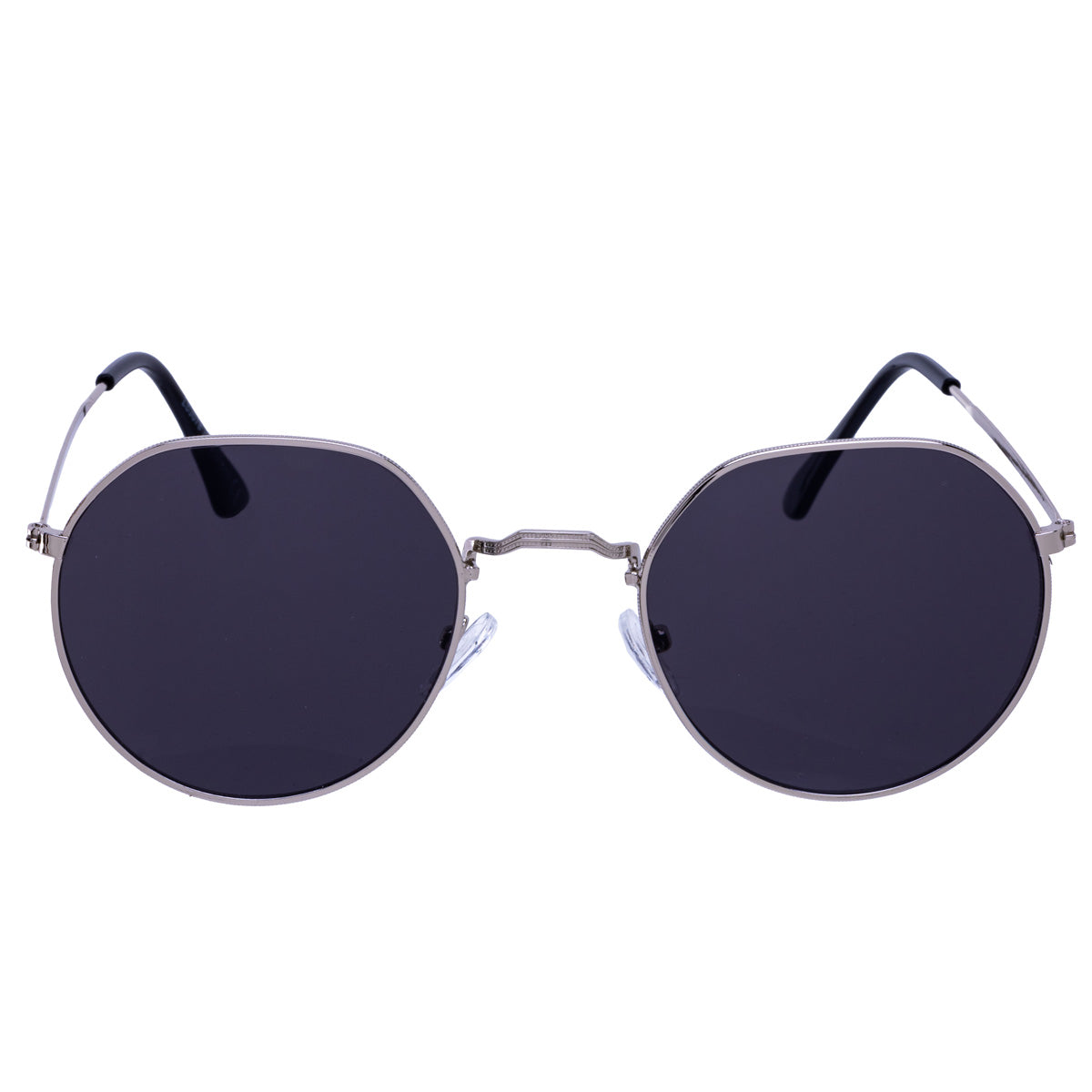 Round sunglasses with metal frames