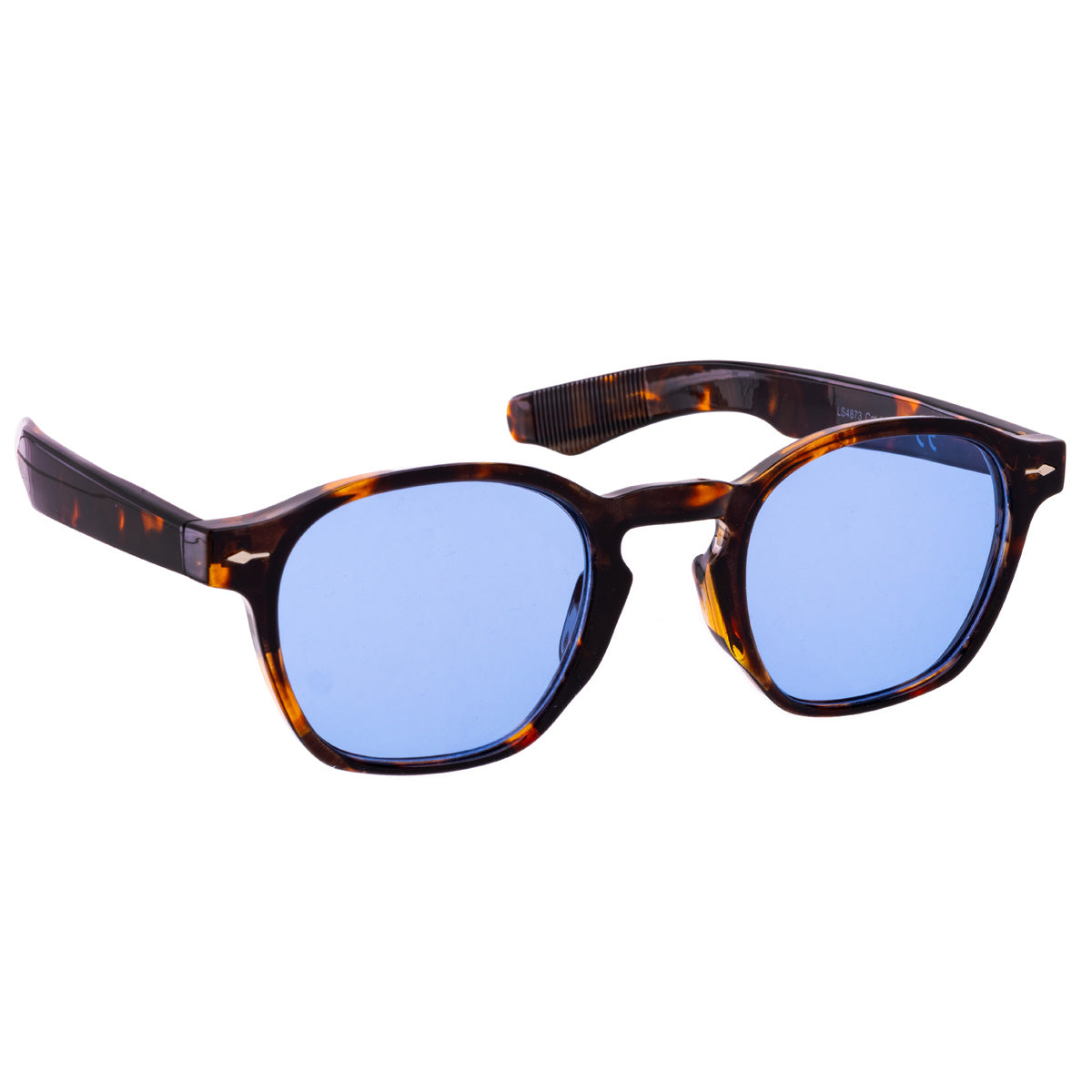 Round sunglasses with plastic frames