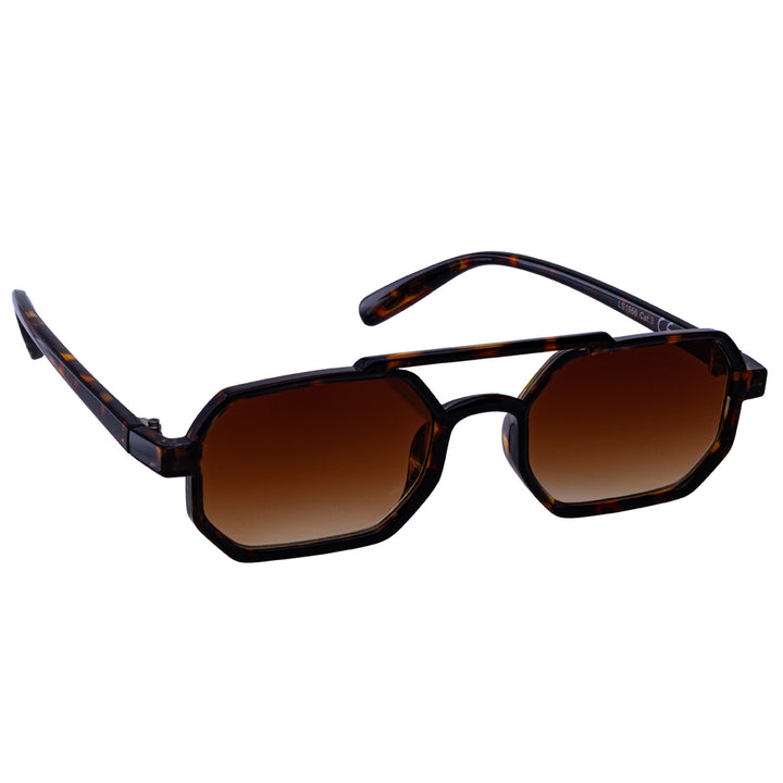 Angular rectangular sunglasses