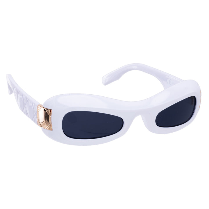 Oval statement sunglasses