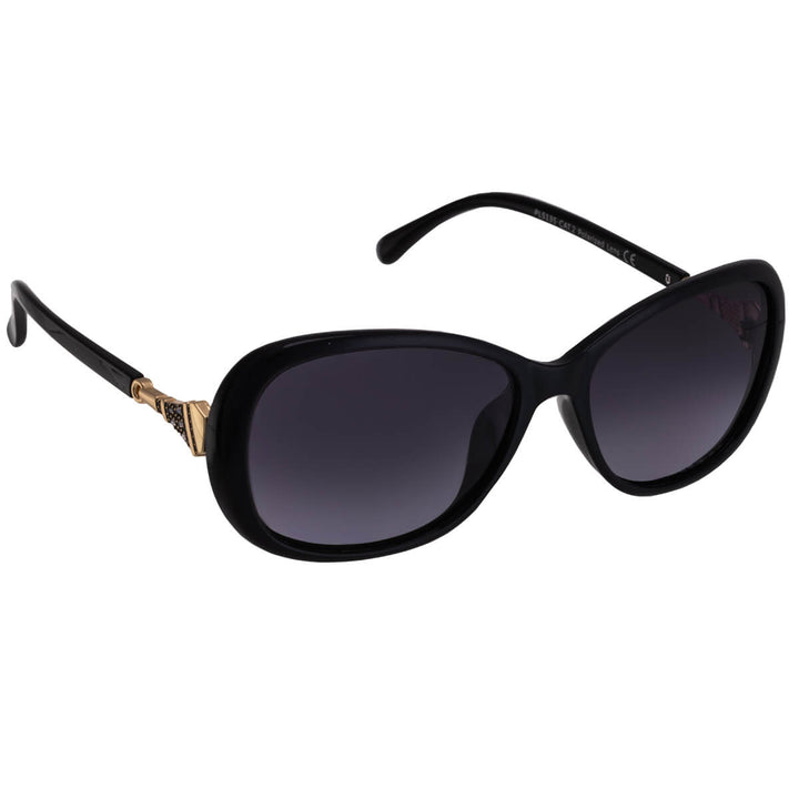 Isot pyöreät polarisoidut aurinkolasit metalli koristeilla