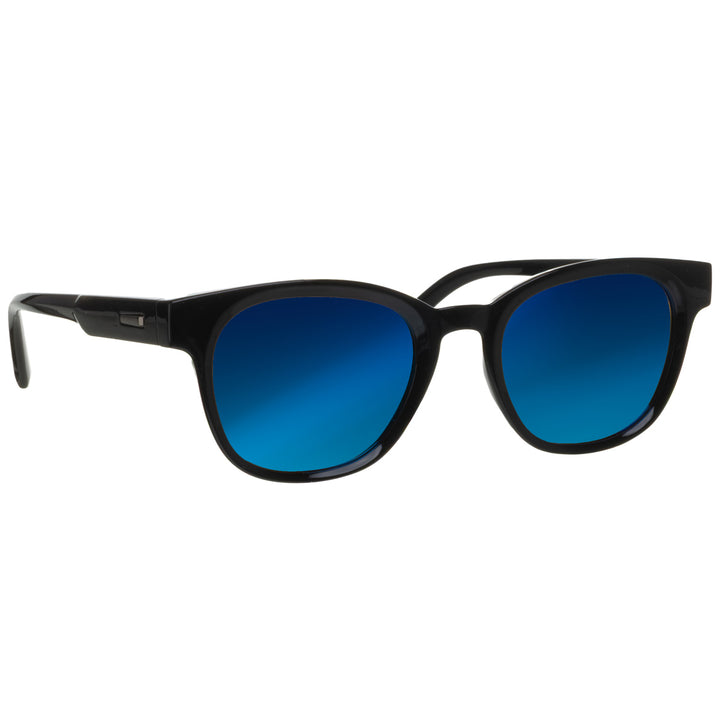 Wayfarer-solglasögon med polariserade glas – en modell med mjuka linjer