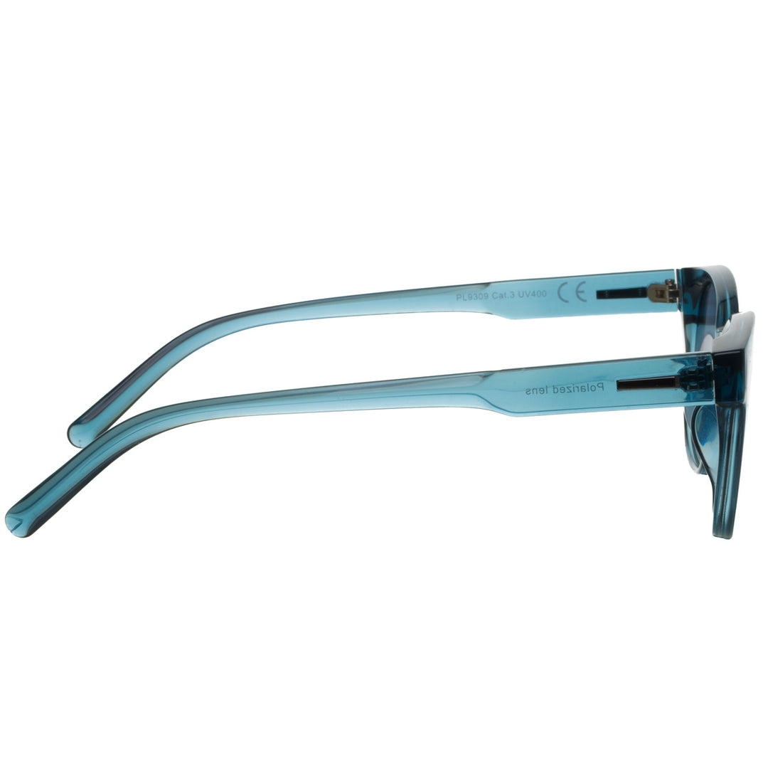 Wayfarer-solglasögon med polariserade glas – en modell med mjuka linjer