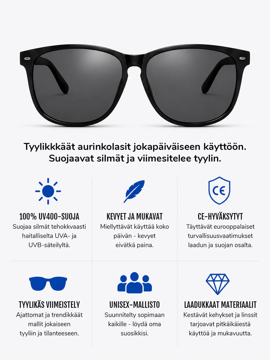 Futuristiset aurinkolasit