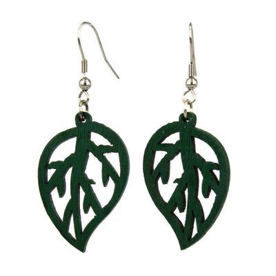 Tree leaves earrings (Steel 316L)