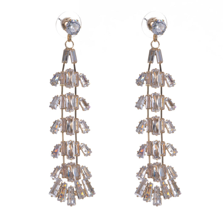 Big celebration earrings zircon