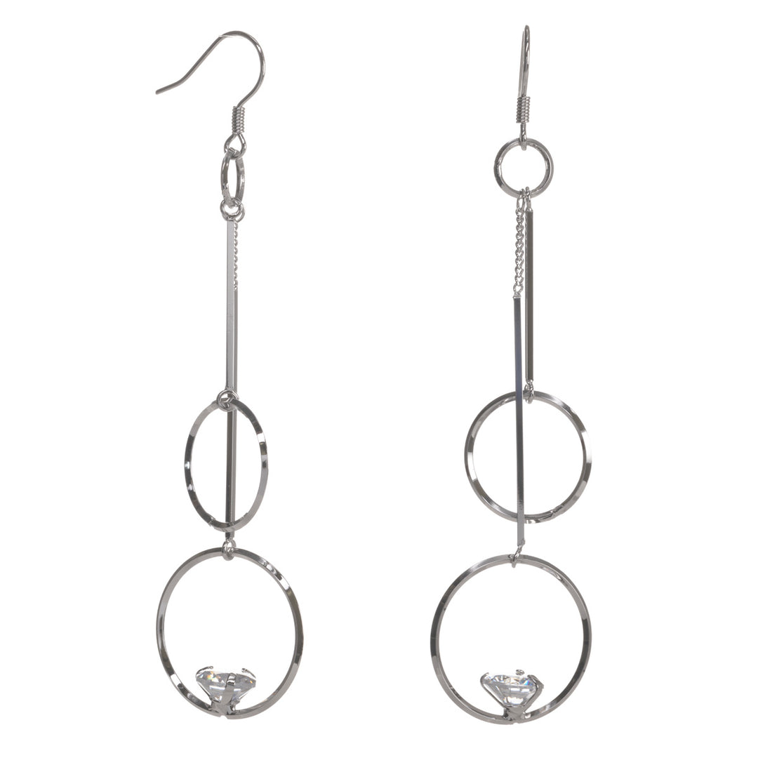 Hanging tires for a party earrings