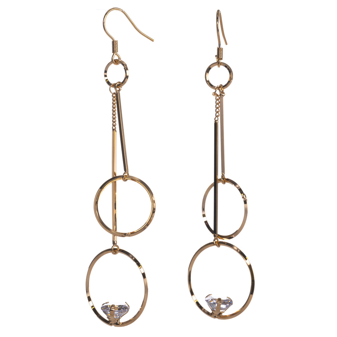 Hanging tires for a party earrings