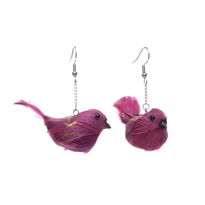 Bird earrings - Made in Finland (Steel 316L)