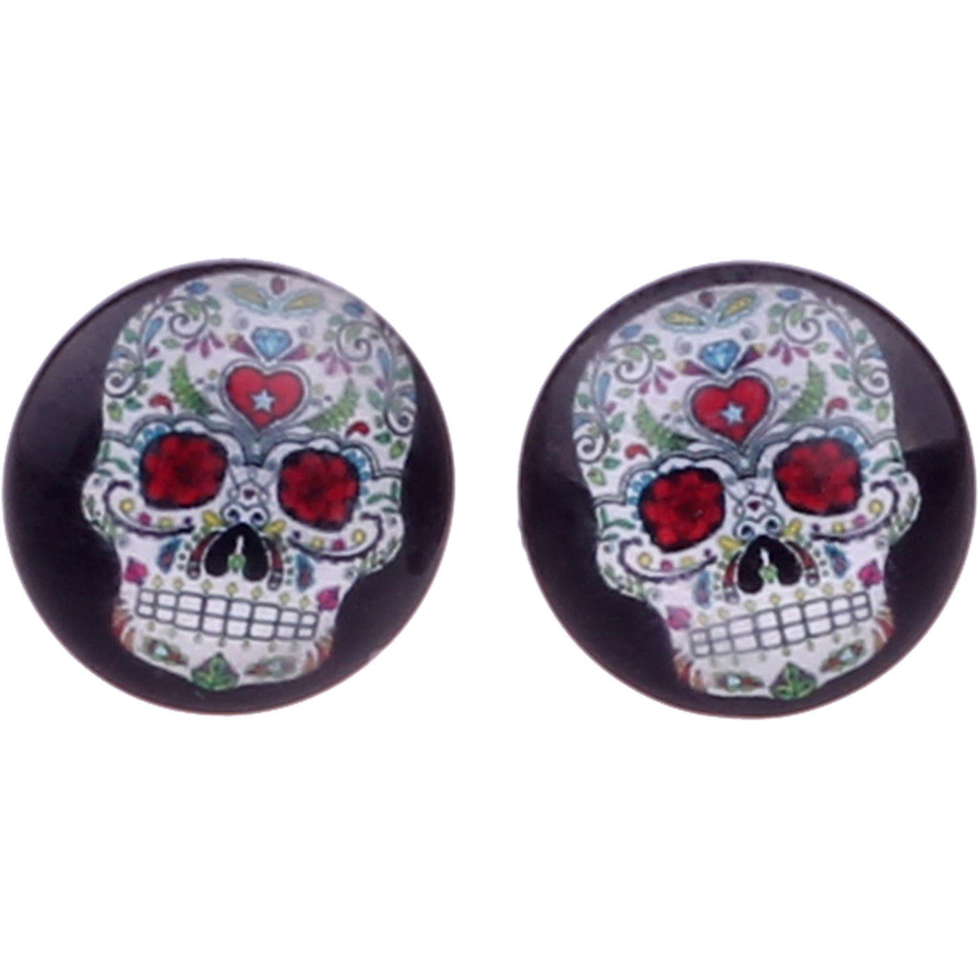 Mexican Sugar Skull Earrings