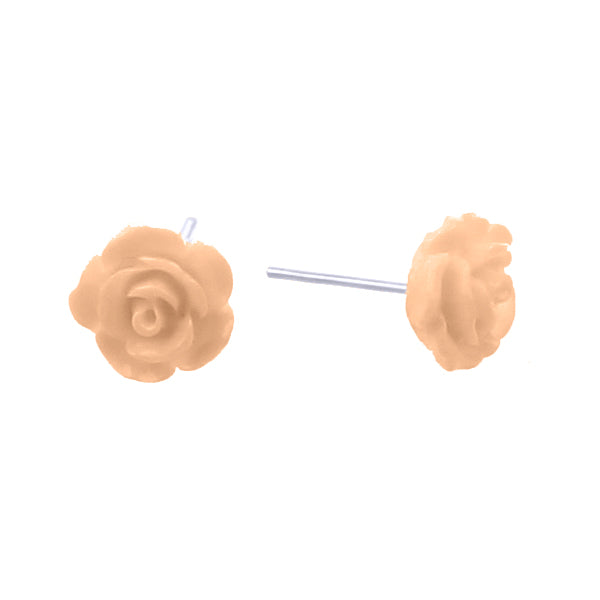 Rose earrings (Steel 316L)