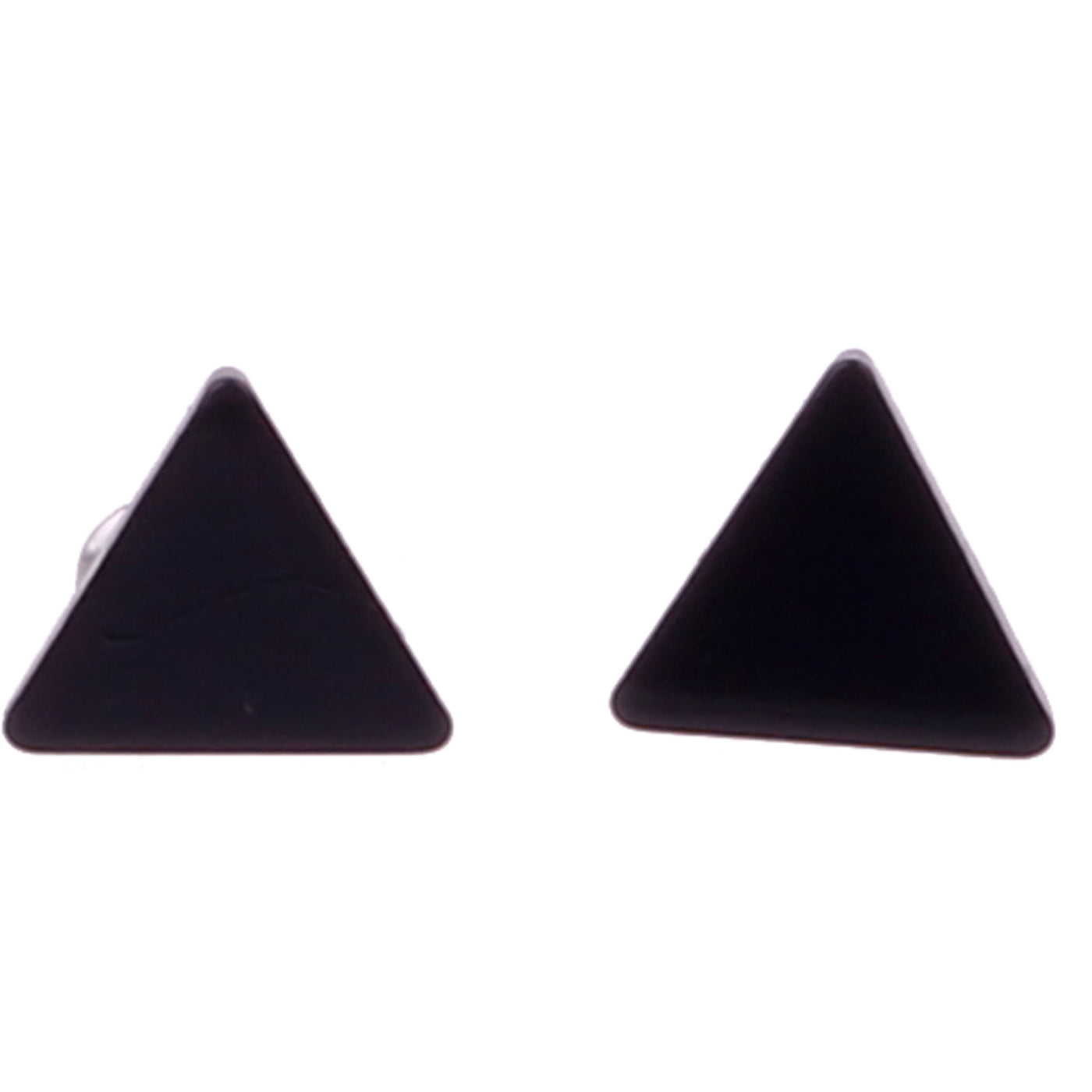 Stål triangelörhängen 9mm