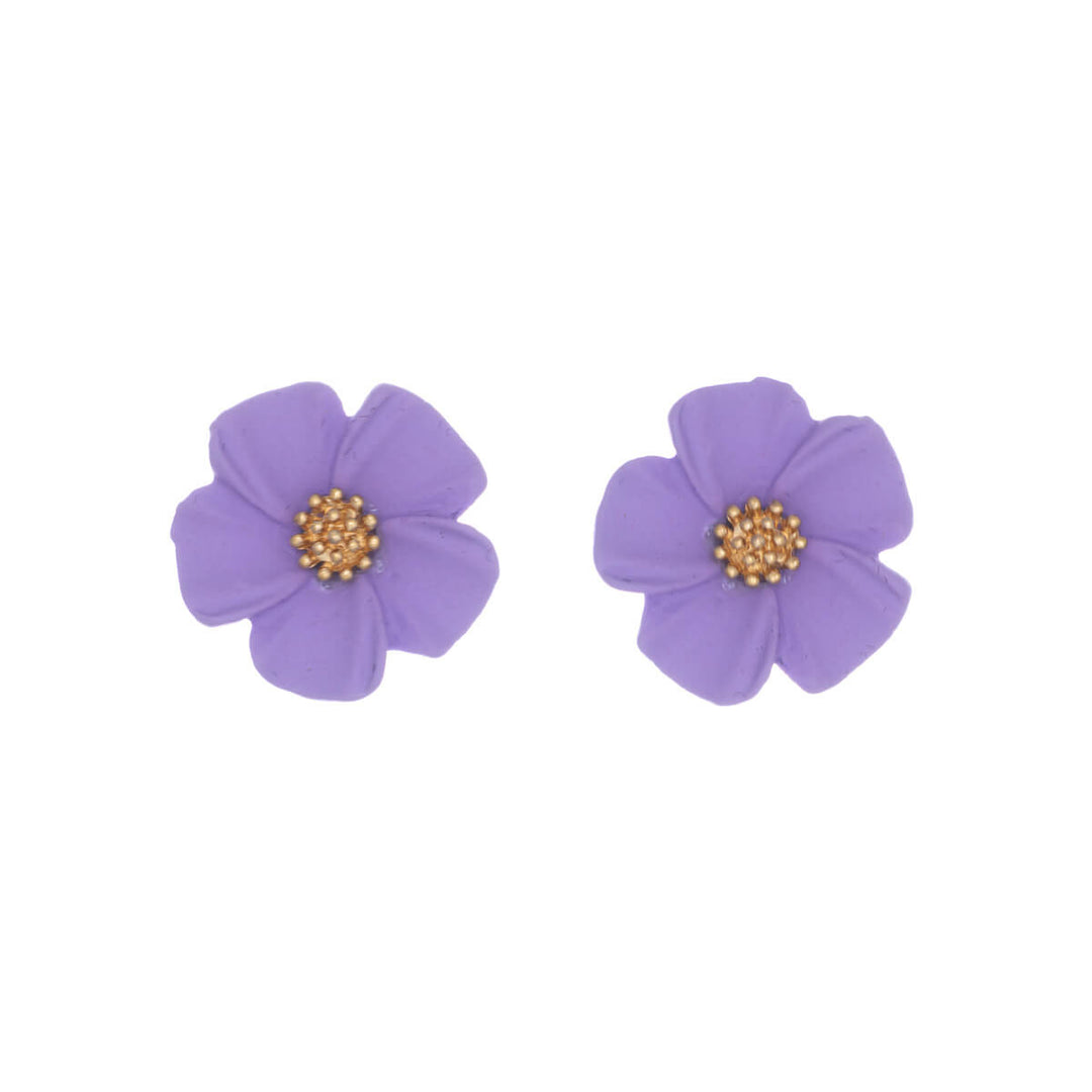 Flower earrings