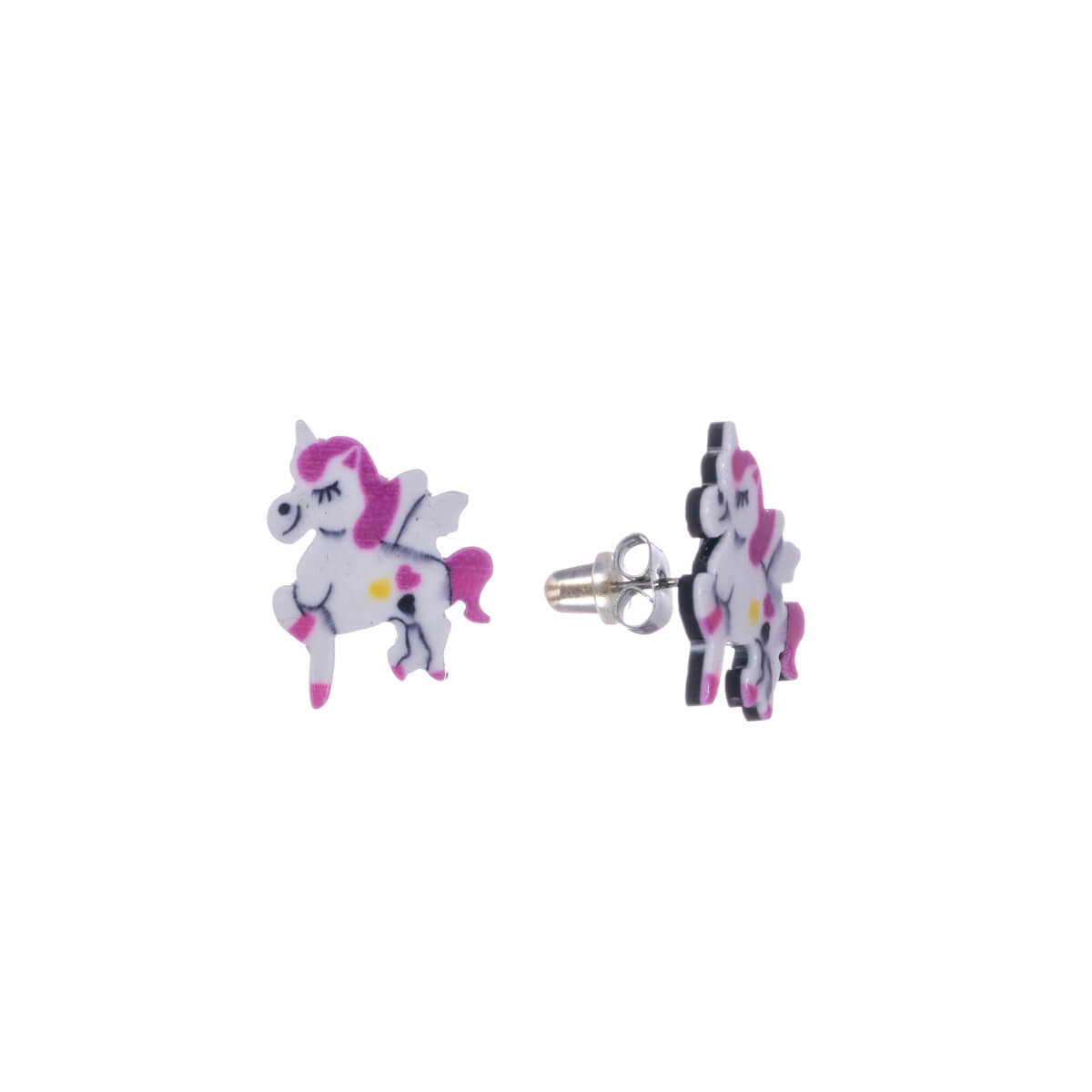 Unicorn earrings (steel 316L)