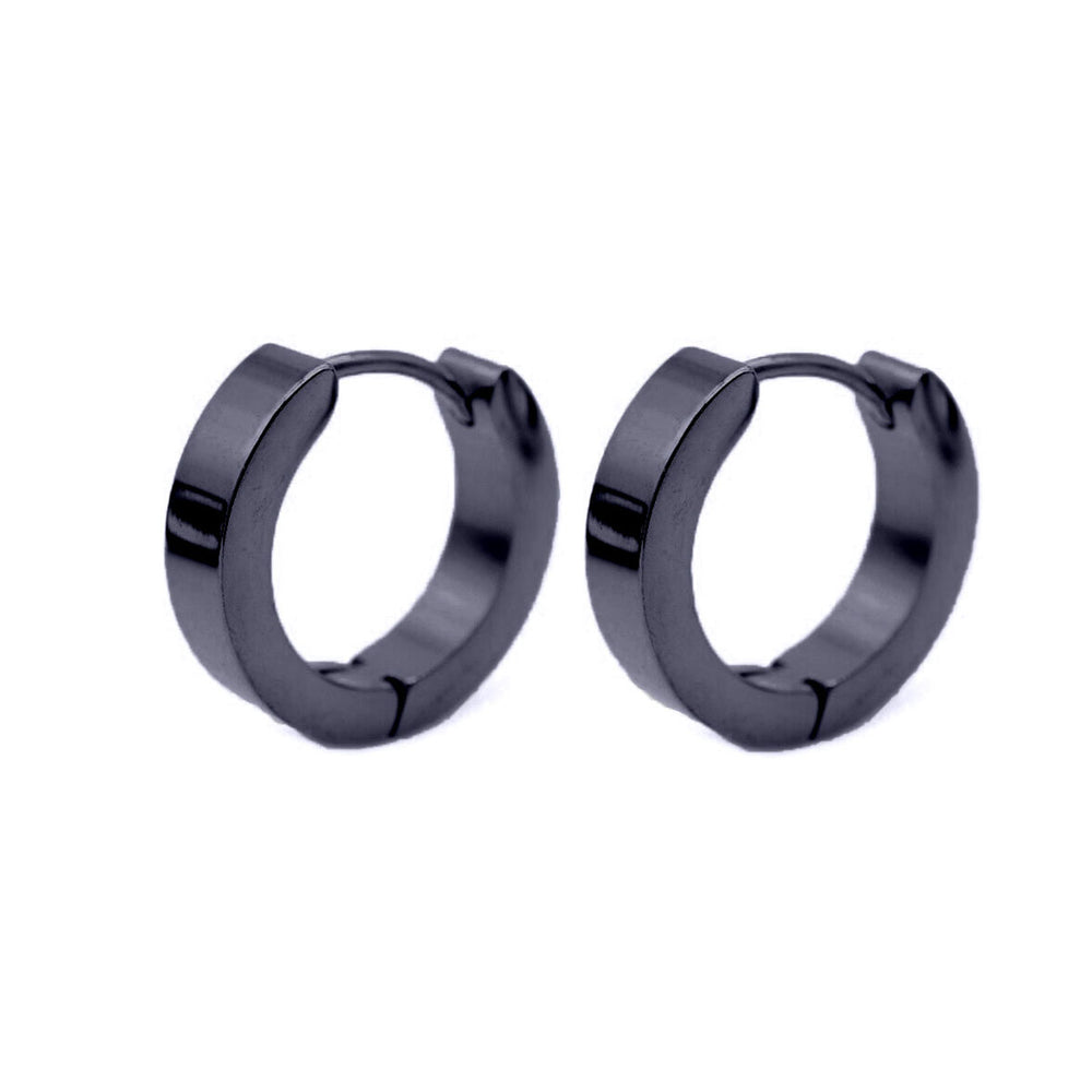 Musta teräs korvarengas 3mm 101030016127 | Ninja.fi