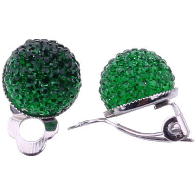 Clip earrings ball