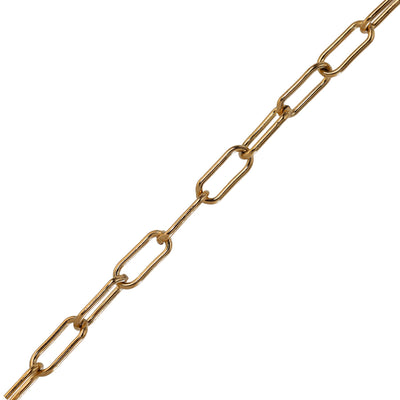 Cable chain necklace (steel) 42cm +5cm