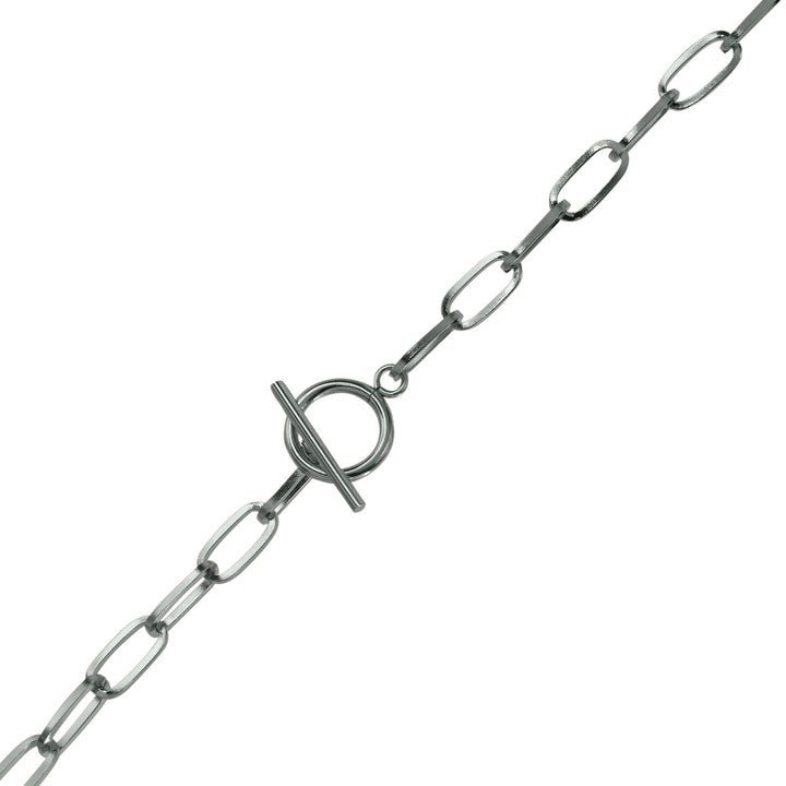 Cable chain necklace (steel) 51cm