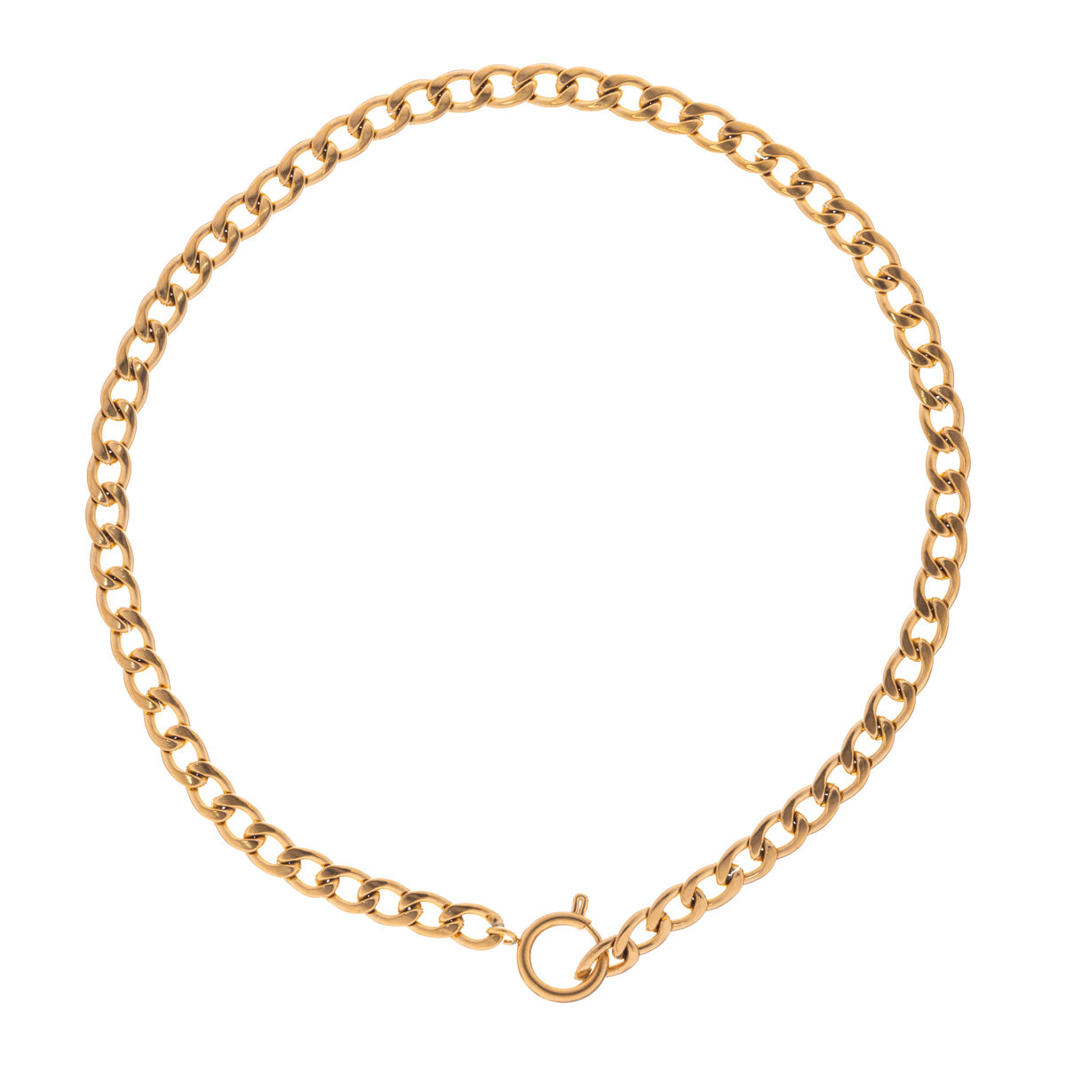 Armor Chain Necklace (stål) 40 cm