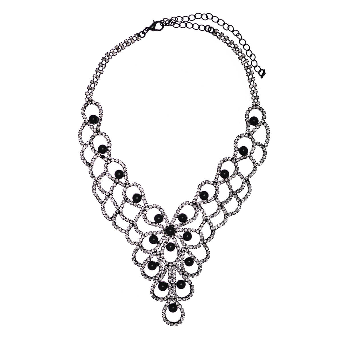 Glassy Party Necklace + örhängen