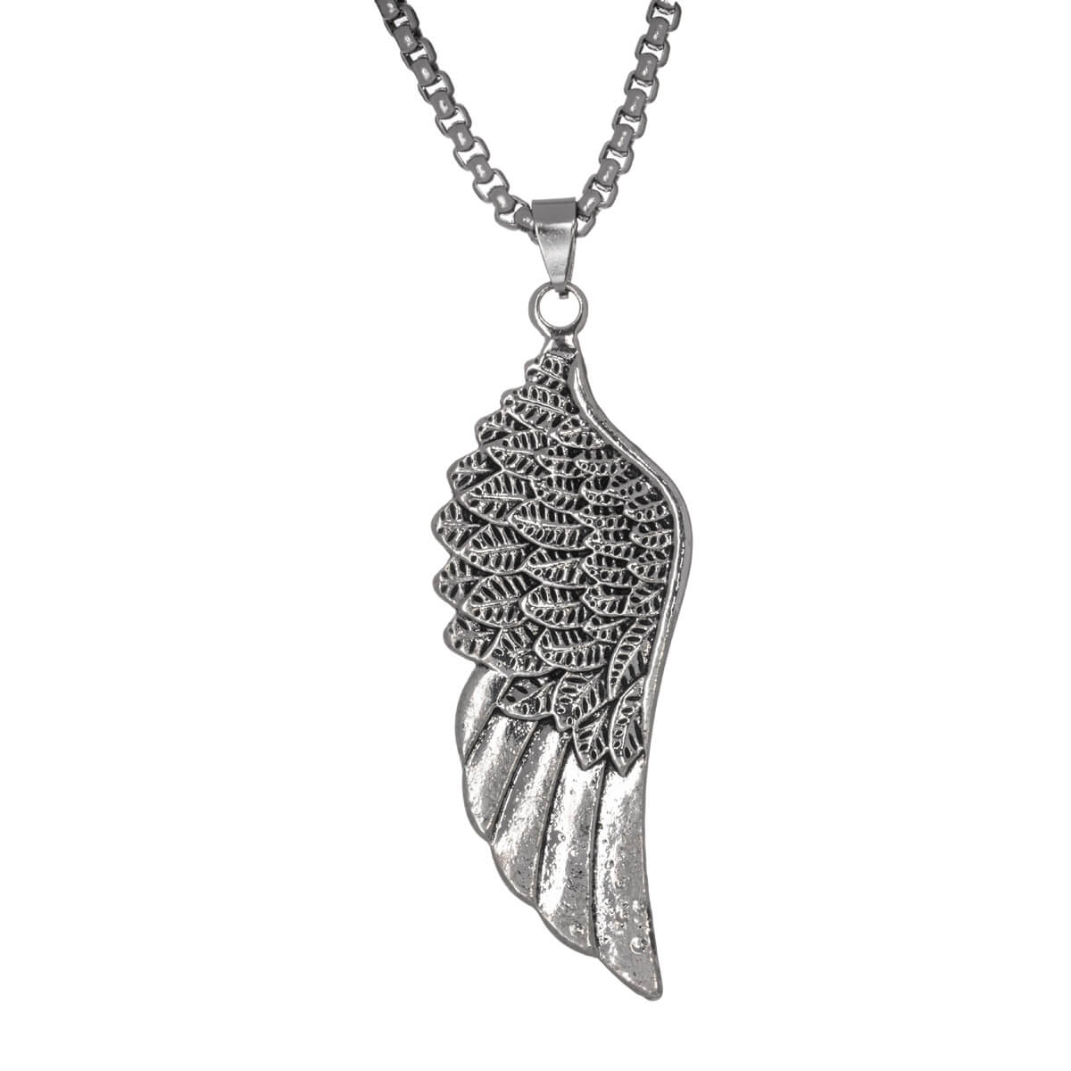 Wings pendant necklace 72cm
