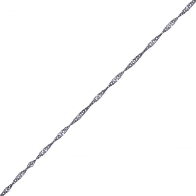 Singapore halsband 49cm (stål 316L)