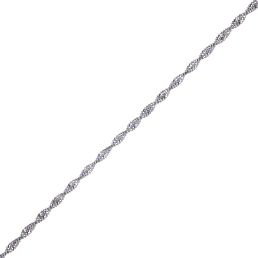 Singapore halsband 2,8mm 50cm (stål 316L)