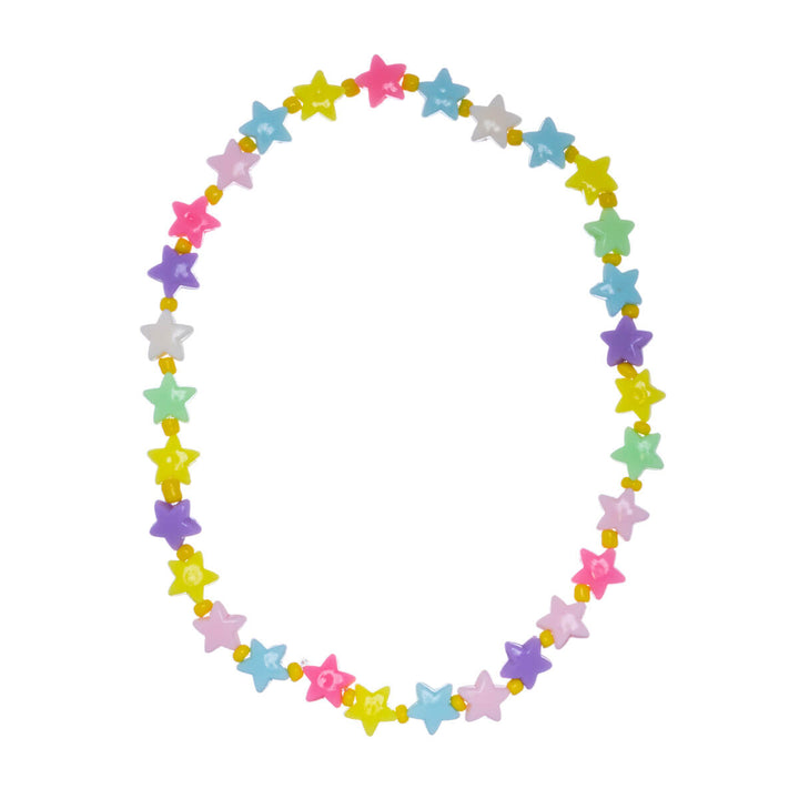 Children's elastic star necklace 38cm