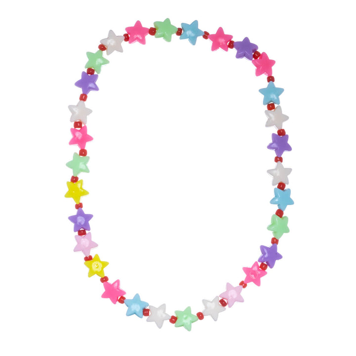 Children's elastic star necklace 38cm