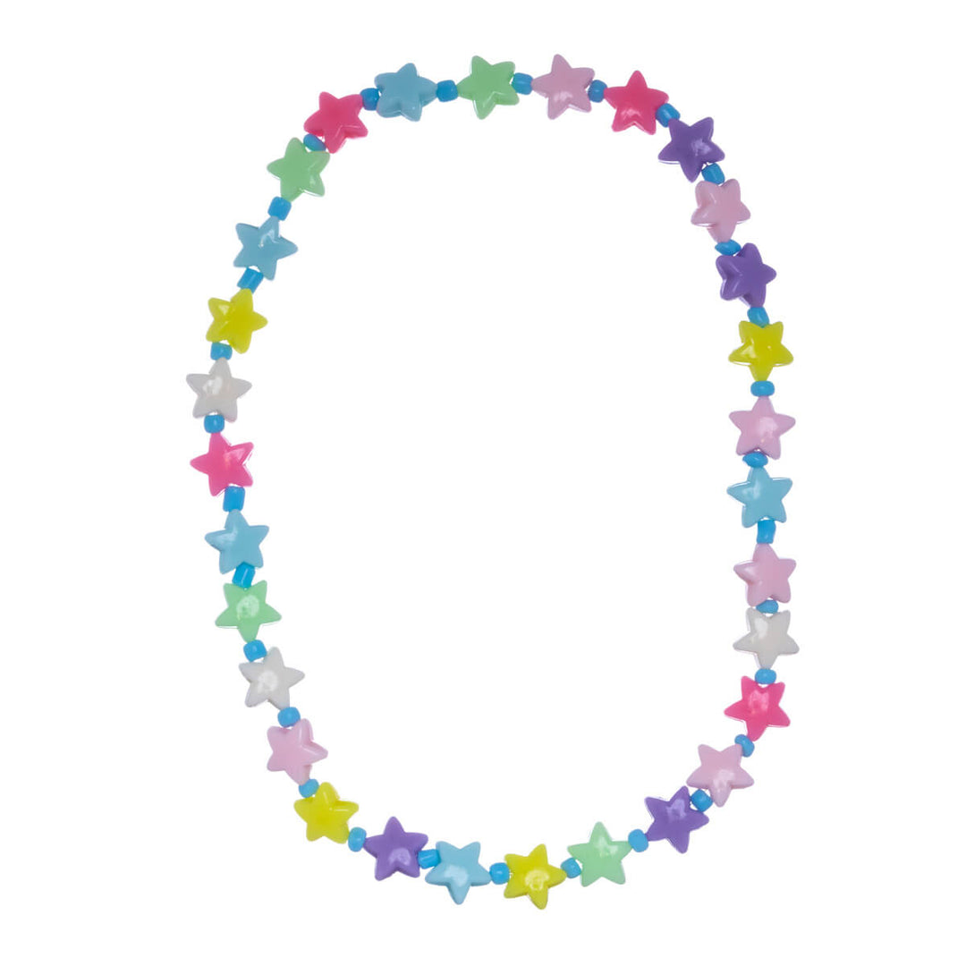 Children's elastic star necklace 38cm